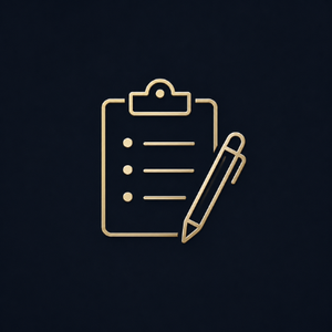 Free quote — clipboard and pen