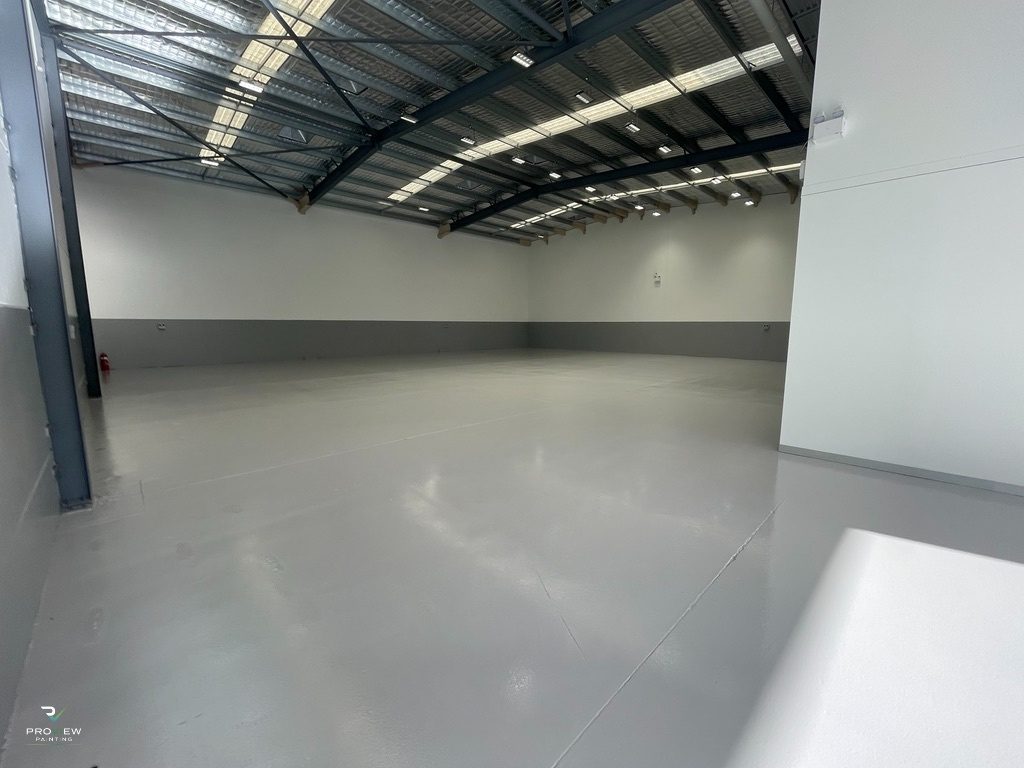 Northmead — completed walls and epoxy floor