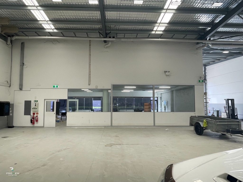 Completed — office area